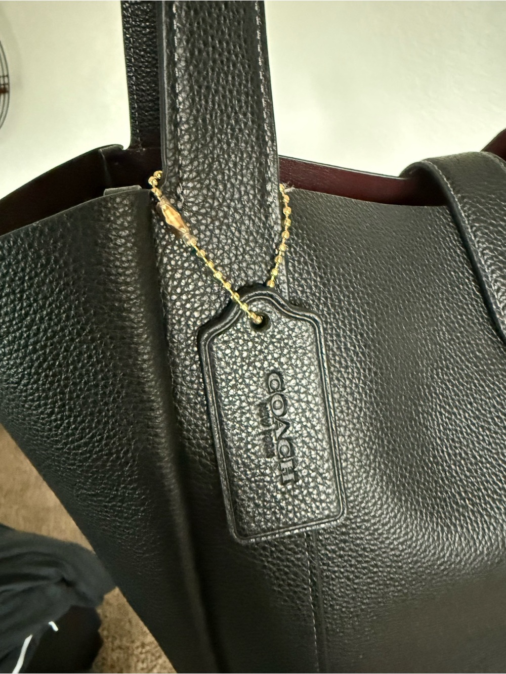 Coach Hadley tote w/ organizer - Picture 5 of 7